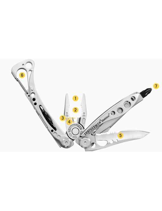 LEATHERMAN SKELETOOL 7 OUTILS 