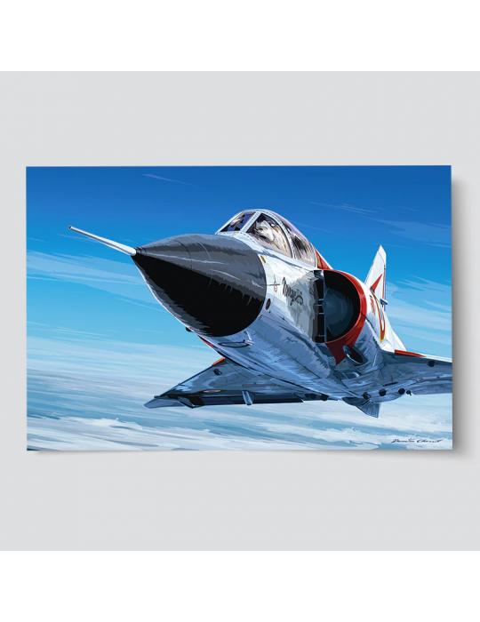 POSTER MIRAGE IIIC Damien Charrit