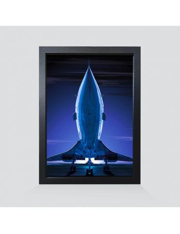 POSTER + CADRE CONCORDE Damien Charrit