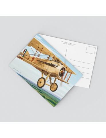 CARTE POSTALE SPAD VII VIEUX CHARLES