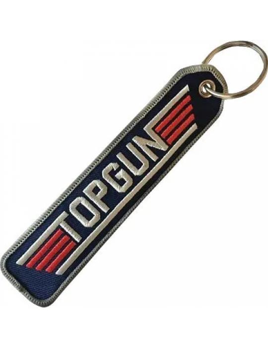 PORTE CLES FLAMME TOP GUN