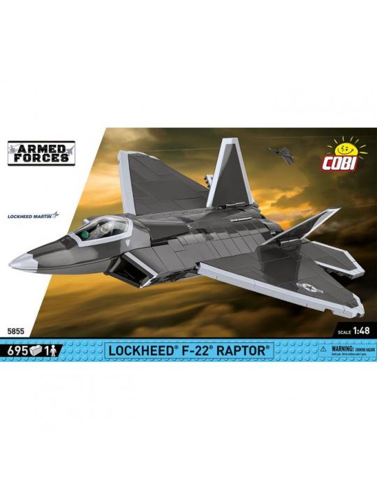 MAQUETTE F-22 RAPTOR COBI