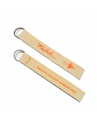 PORTE CLES RAFALE ORANGE