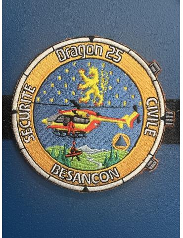 PATCH SECURITE CIVILE DRAGON 25 BESANCON