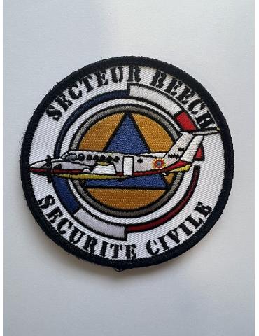 PATCH BEECH 200 SECURITE CIVILE TISSUS