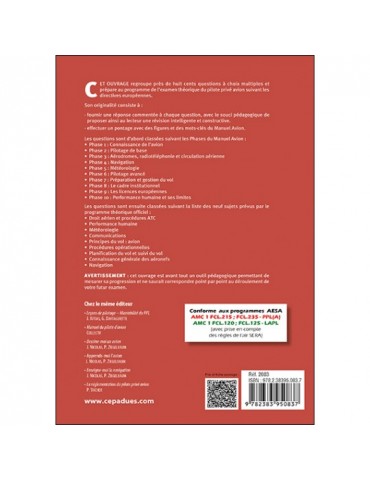 les questions PPL(a) ou lapl(A)