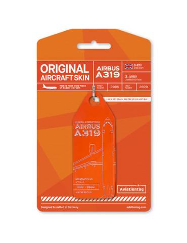 PORTE CLES AIRBUS A319 G-EZII