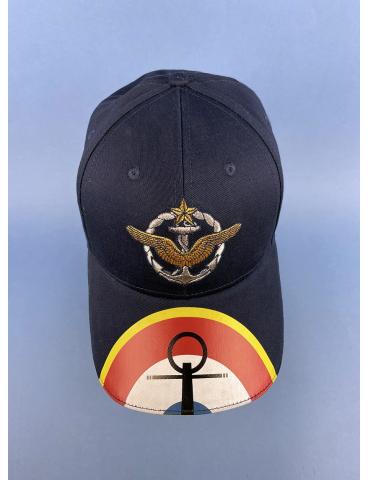 CASQUETTE AERONAVALE COCARDE BRODEE ET IMPRIMEE