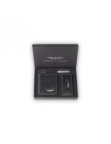 ENSEMBLE PORTE FEUILLE 