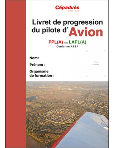 livret de progression du pilote d'avion 2024