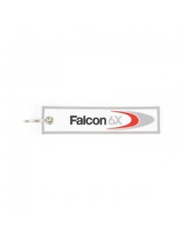 PORTE CLES FLAMME FALCON 6X PVC