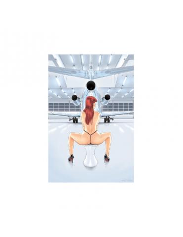 POSTER PIN UP FALCON ROMAIN HUGAULT 30 X 40 CM