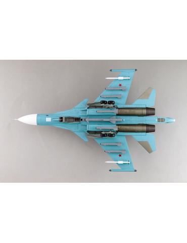 MAQUETTE METAL SUKHOI SU-34 FULLBACK FIGHTER BOMBER RED 23 RUSSIAN AIR FORCE UKRAINE MARS 2023  1/72ème