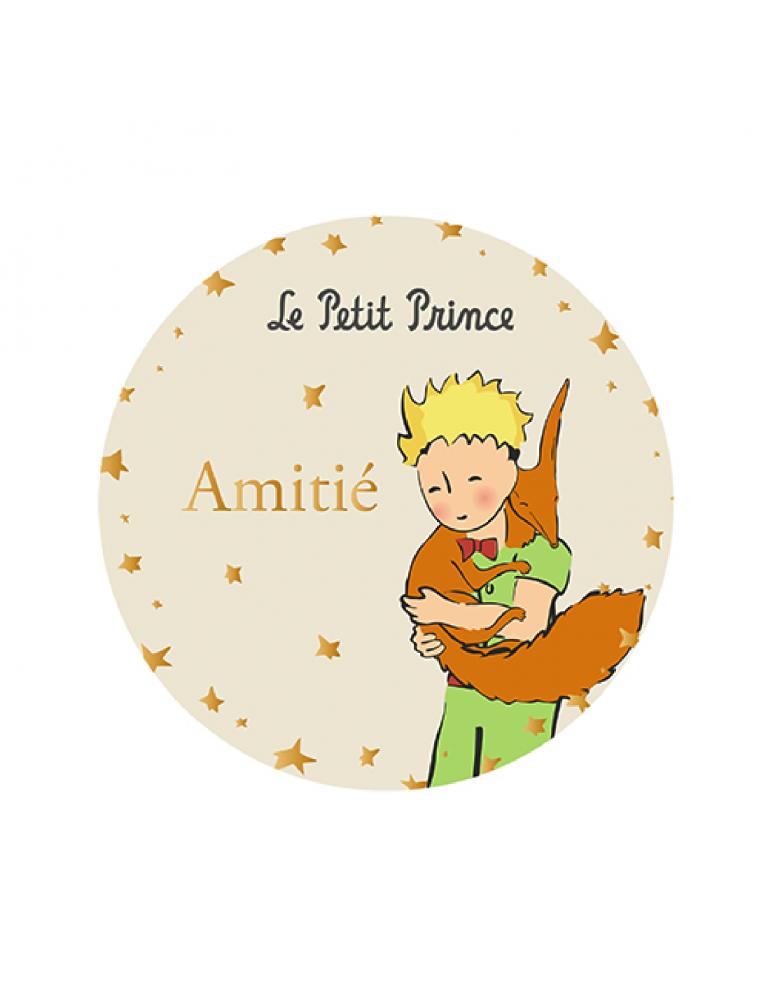 Magnétique Le Petit Prince Et La Rose - 5,5 Cm De Diamètre, Neuf, Fabriqué En France