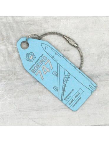 PORTE CLES BOEING 747  HL7473 KOREAN AIR - AVIATION TAG