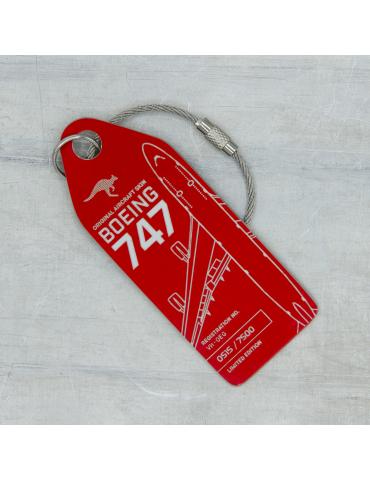 PORTE CLES BOEING 747 VH-OEG- AUSTRALIAN AVIATION - AVIATION TAG
