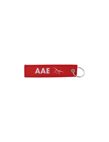 PORTE CLES FLAMME AAE ROUGE