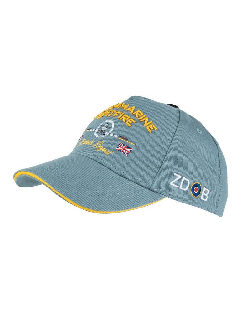 Boca Juniors dziecięcy Casquette royal et Jaune Baseball-Cap, niebieski
