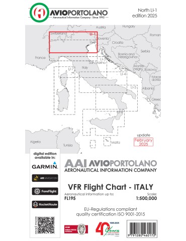 CARTE ITALIE LI-1 NORD 2026