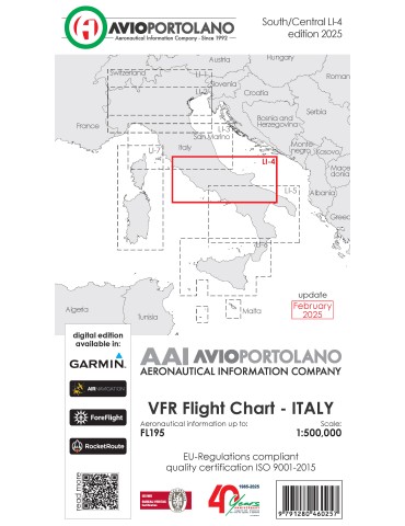 CARTE ITALIE LI-4 2025 CENTRE ITALIE