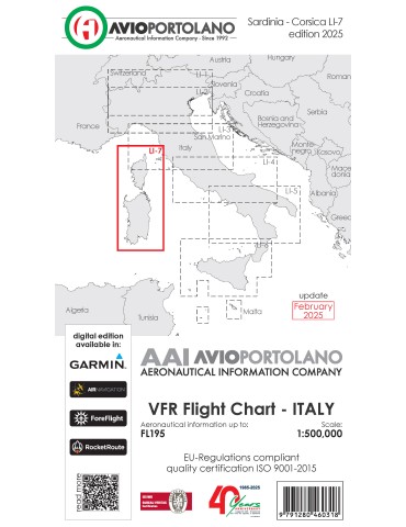 CARTE ITALIE LI-7 2025...