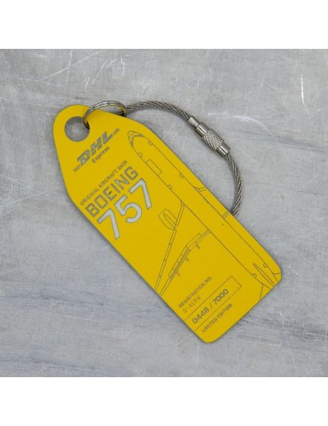 PORTE CLES BOEING 757 DHL D-ALEW