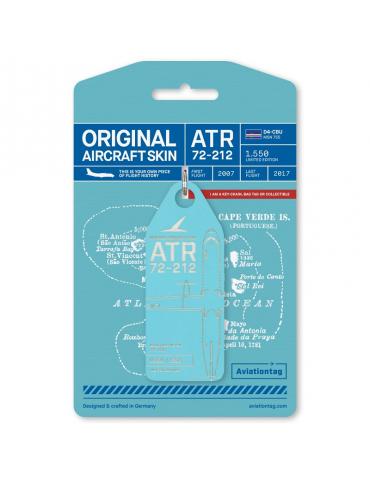 PORTE CLES ATR 72-212 D4-CBU AVIATION TAG