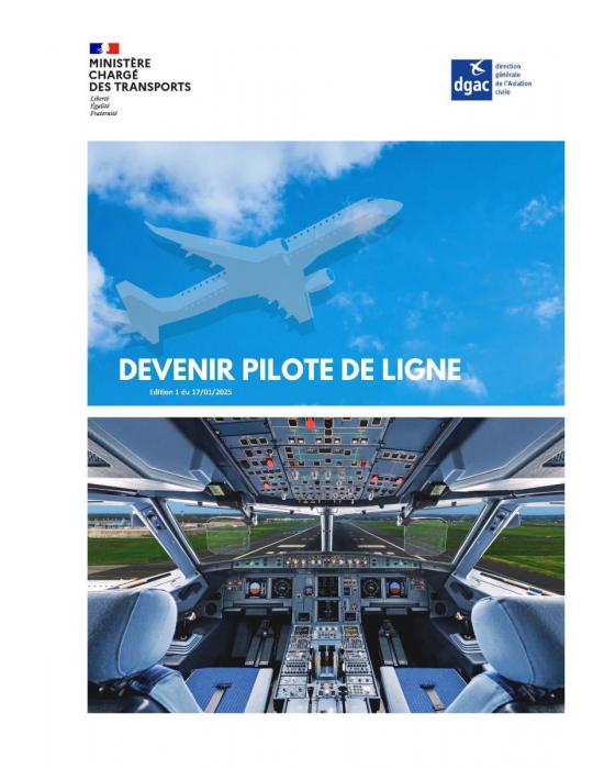 GUIDE DEVENIR PILOTE DE LIGNE SIA