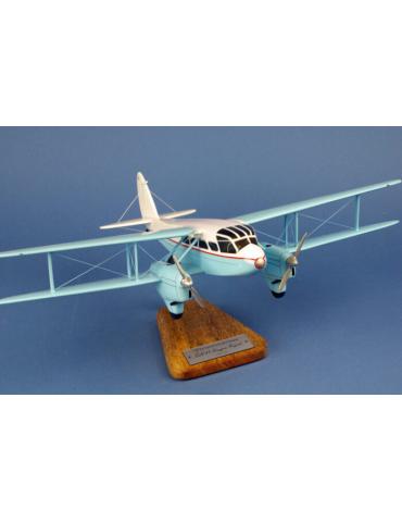 MAQUETTE BOIS DE HAVILLAND  DH.89 DRAGON RAPIDE