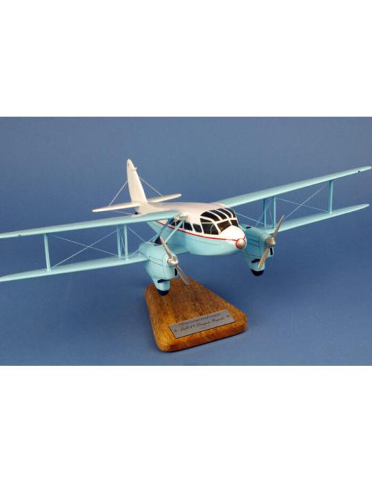 MAQUETTE BOIS DE HAVILLAND  DH.89 DRAGON RAPIDE