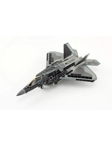 MAQUETTE METAL F-22 RAPTOR "SYMBIOTE" NELLIS AFB, MARS 2022