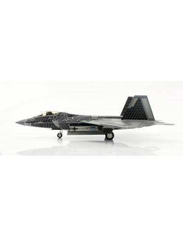 MAQUETTE METAL F-22 RAPTOR "SYMBIOTE" NELLIS AFB, MARS 2022