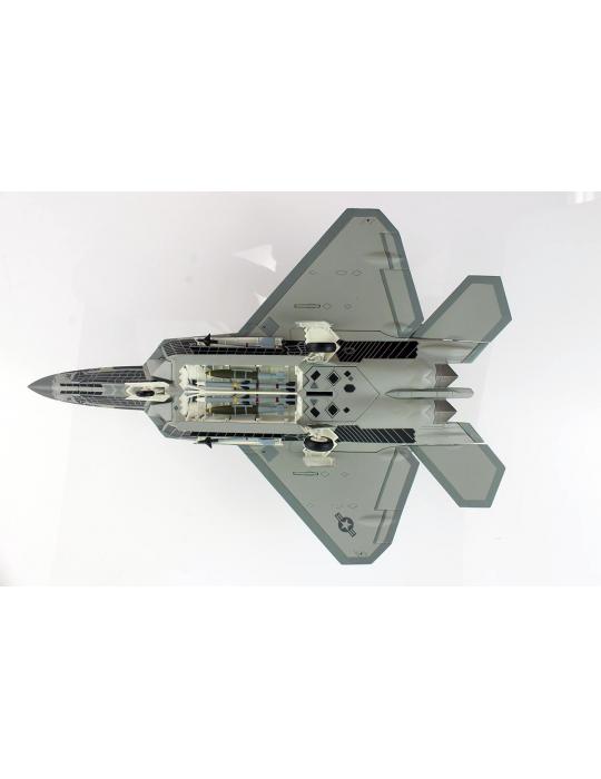 MAQUETTE METAL F-22 RAPTOR "SYMBIOTE" NELLIS AFB, MARS 2022