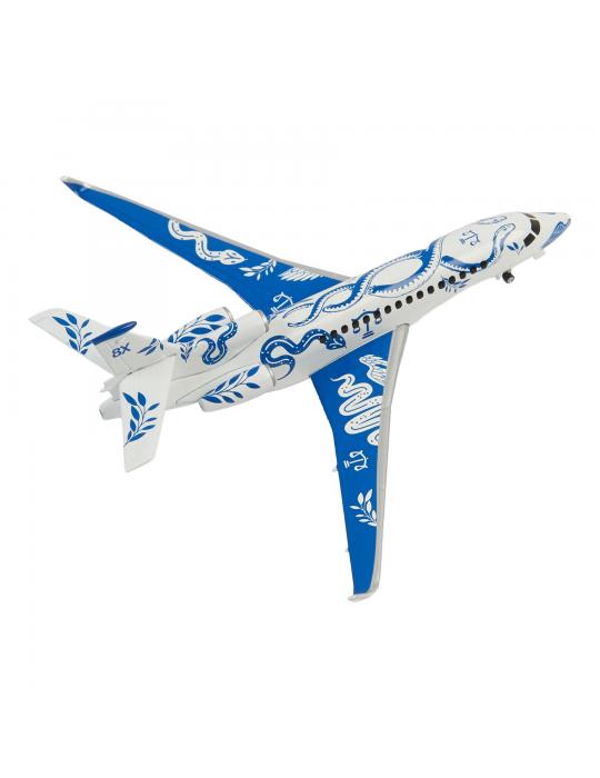 MAQUETTE METAL FALCON 8X ANNEE DU SERPENT 1/200