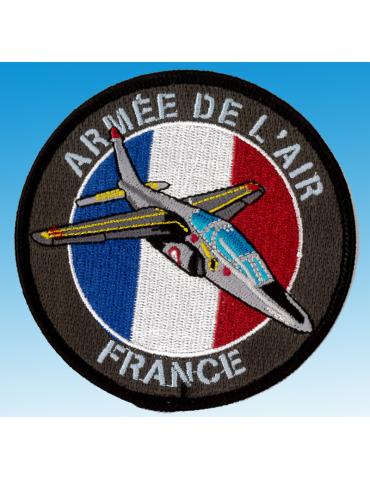 Patche tissé pilote rafale armée de l'air France patch écusson  thermocollant -  France