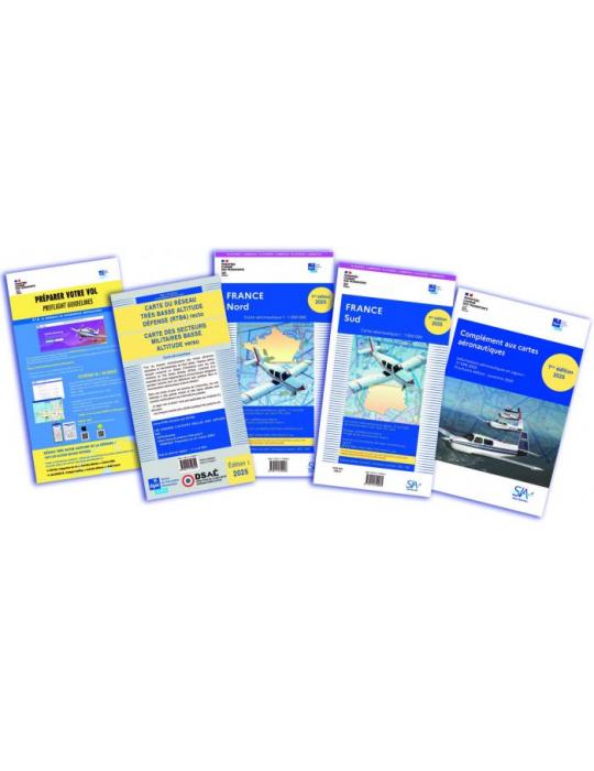 DOCUMENTS VFR PLASTIFIES +POCHETTE PVC (1ère édition 2025)