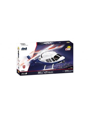 MAQUETTE BELL 429 POLICE COBI-BRIQUES DE CONSTRUCTION