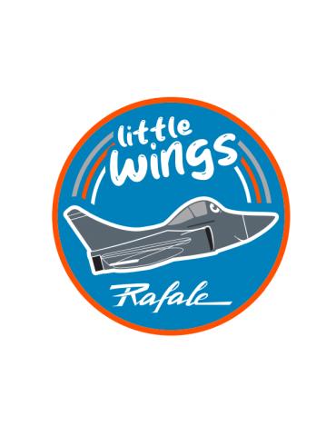 PATCH LITTLE WINGS RAFALE VELCROS TISSE Ø9 CM