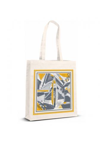 SAC TOTE BAG COTON RAFALE JAUNE