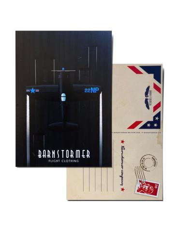 CARTE POSTALE CORSAIR BARNSTORMER