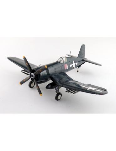MAQUETTE METAL F4U-4 CORSAIR VMF-222, CAPT. KENNETH WALSH, OKINAWA 1945