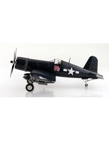 MAQUETTE METAL F4U-4 CORSAIR VMF-222, CAPT. KENNETH WALSH, OKINAWA 1945
