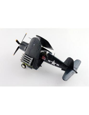 MAQUETTE METAL F4U-4 CORSAIR VMF-222, CAPT. KENNETH WALSH, OKINAWA 1945