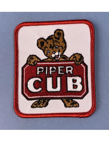 PATCH PIPER CUB TISSUS THERMOCOLLANT 80X65MM
