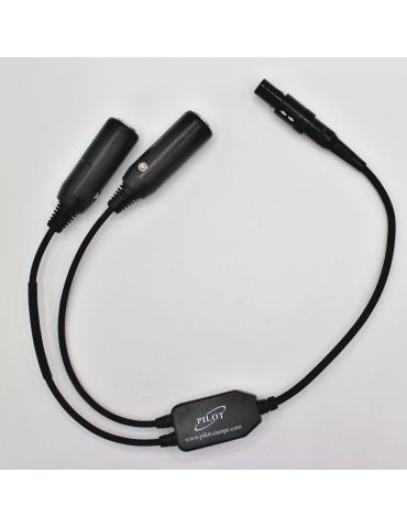 ADAPTATEUR PA93 DOUBLE  JACK FEMELLE VERS BOSE-LEMO