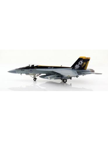 MAQUETTE METAL FA-18E SUPER HORNET VFA-27 "ROYAL MACES", CVW-5CAG, USS RONALD REAGAN 1/72