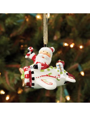 SUSPENSION DE NOEL FLYING SANTA