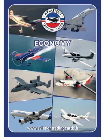 CARTES AVIATION BOOSTER ECONOMY (10 cartes)