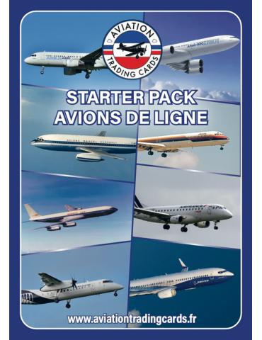 CARTES STARTER PACK AVIONS DE LIGNE