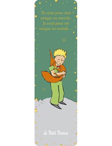 MARQUE PAGE LEPETIT PRINCE-TU SERAS POUR MOI UNIQUE AU MONDE